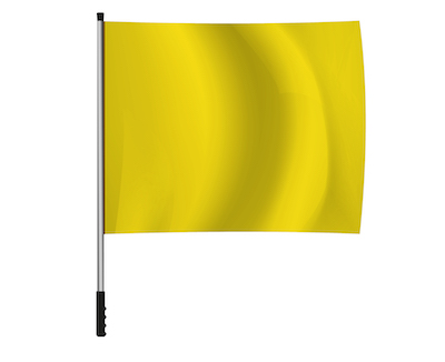 Żółta flaga