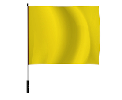 Drapeau jaune